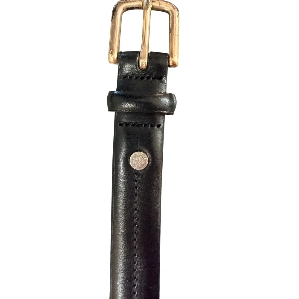 Rag & Bone Black Genuine Leather 32